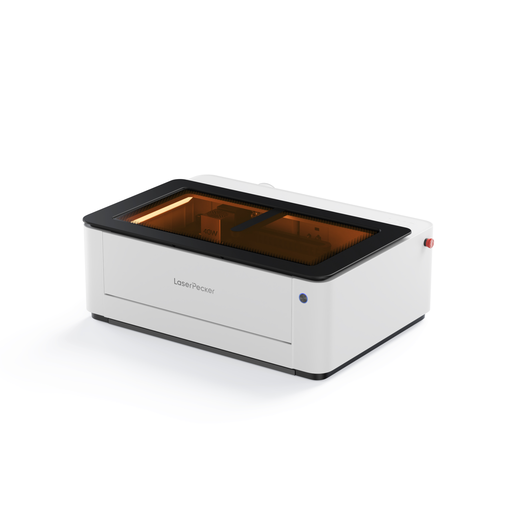 LaserPecker LX2 enclosed laser cutter with all-in-one modular design