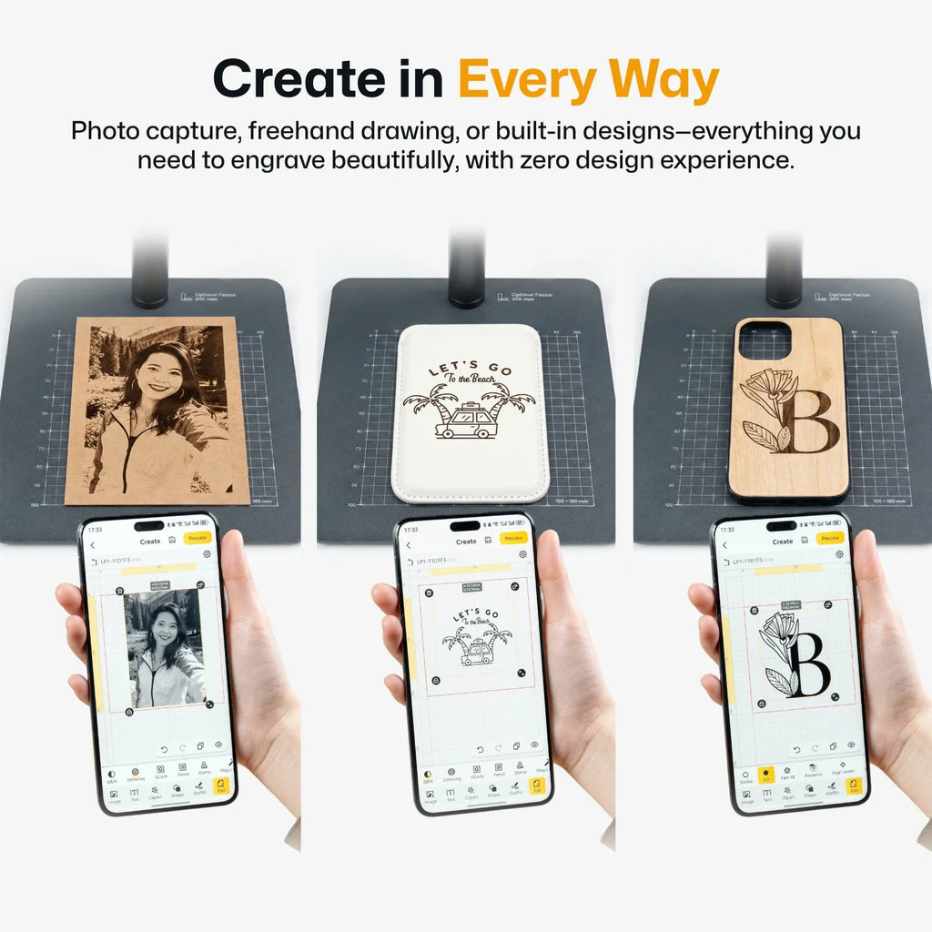 LaserPecker LP1 Plus Portable Laser Engraver product image 6