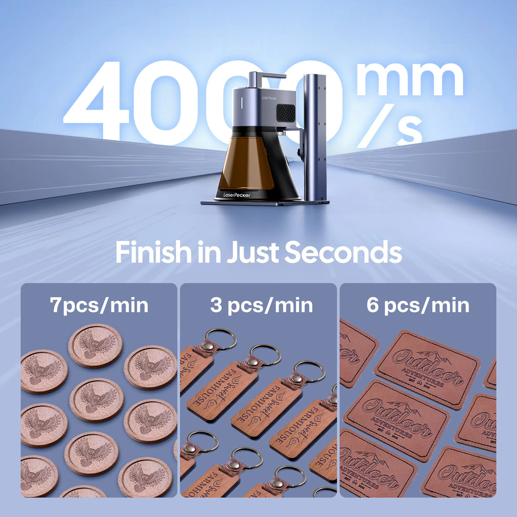 LaserPecker LP2 Plus 10W Laser Engraver product image 5