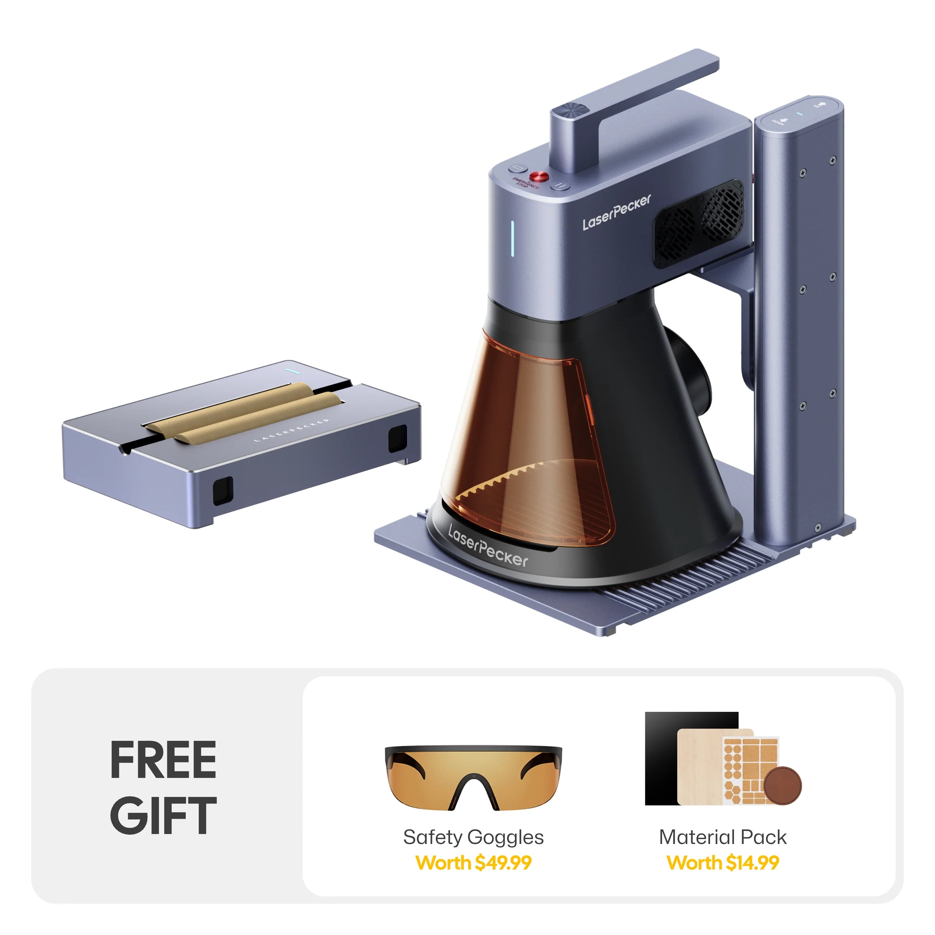 LaserPecker LP2 Plus 10W Laser Engraver