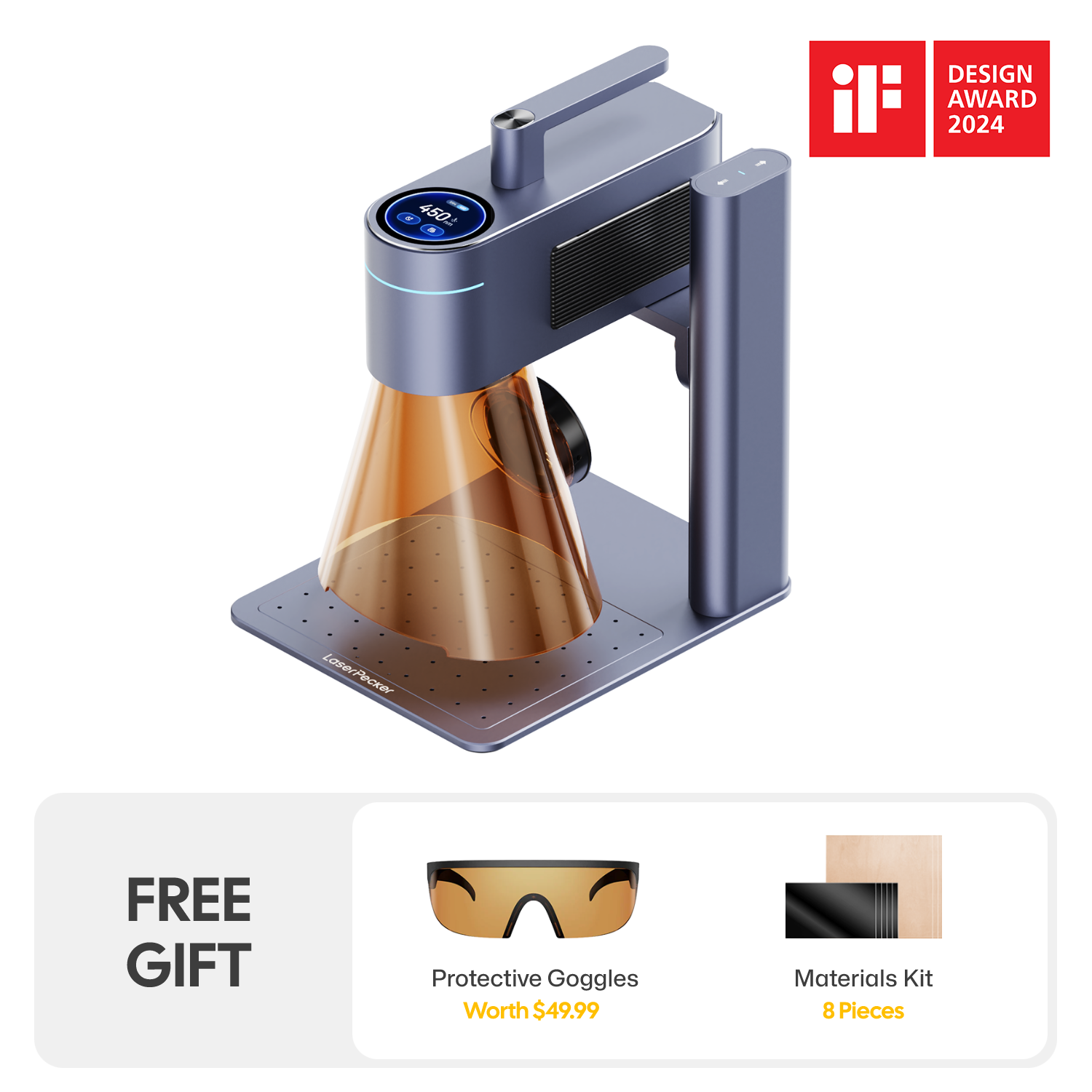 LaserPecker LP4 Portable Dual-Laser Engraver