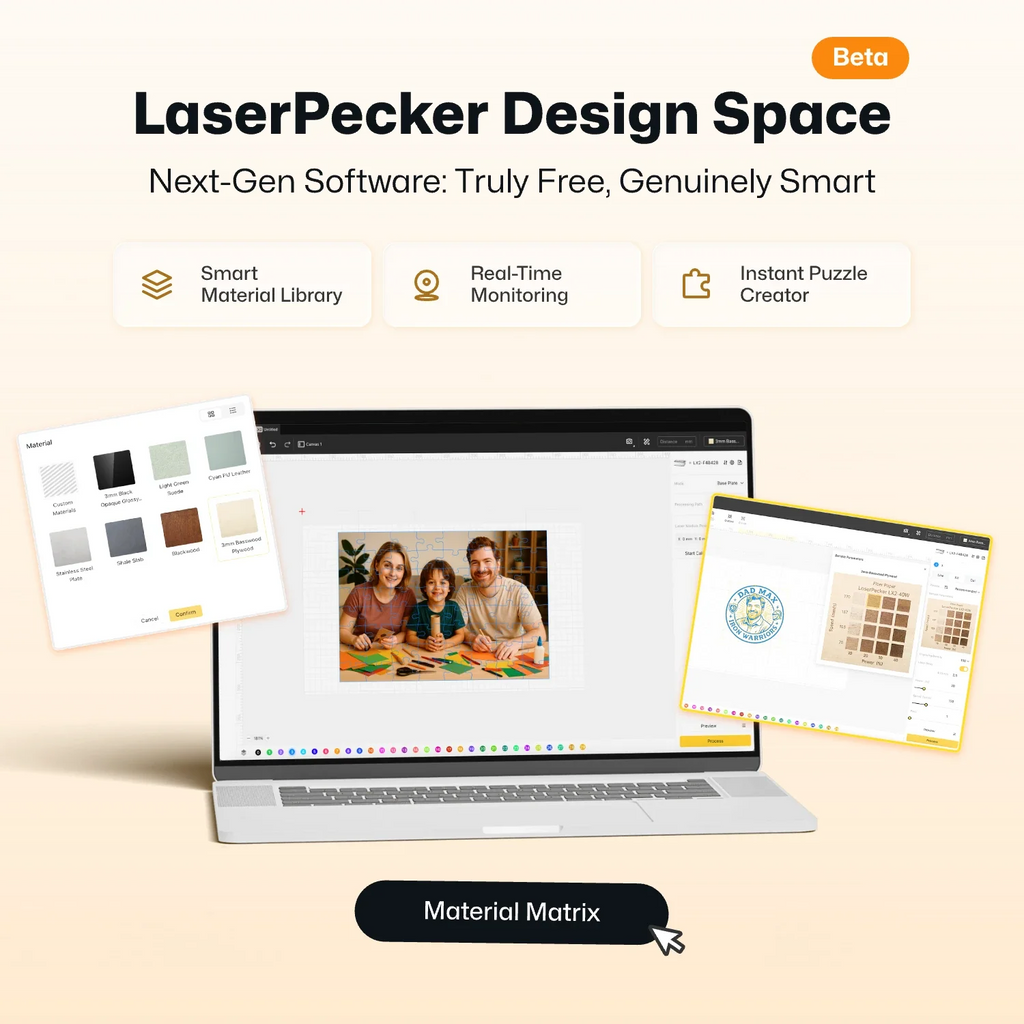 LaserPecker LX2 40W + 2W IR Dual-Laser Kit product image 8