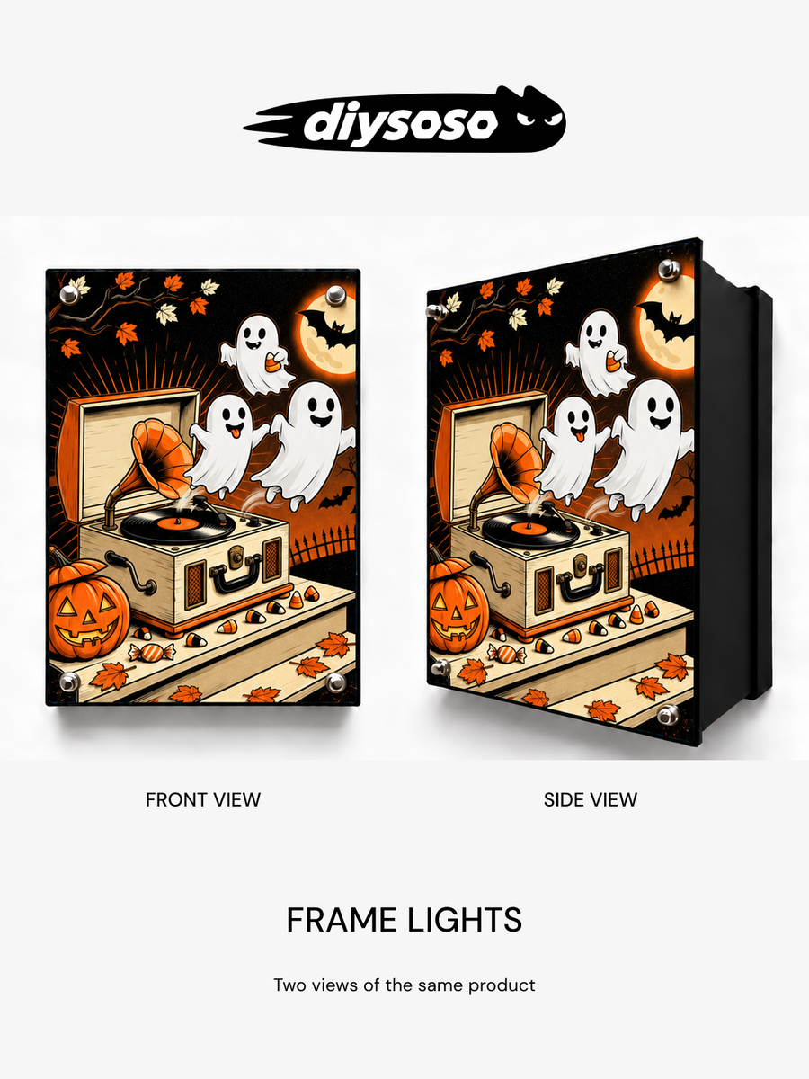 DIYSOSO FRAME LIGHTS – Haunted Gramophone DIY Kit
