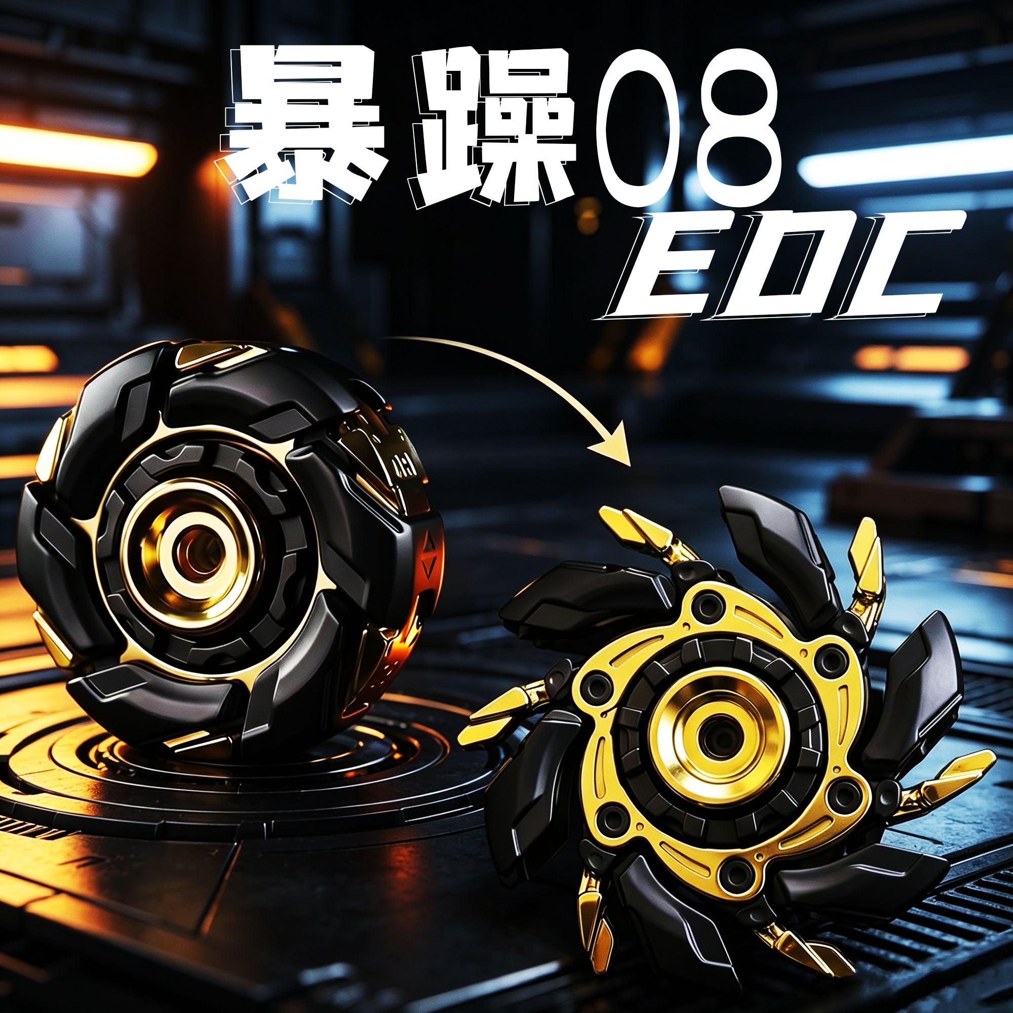Transforming Orb EDC Fidget Toy - image 1