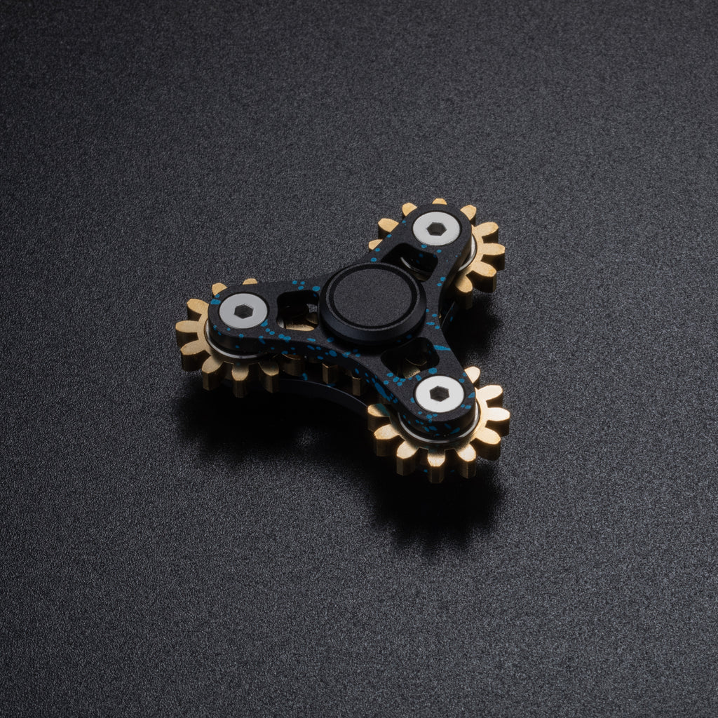 Tri-Gear Mechanical Fidget Spinner - image 2